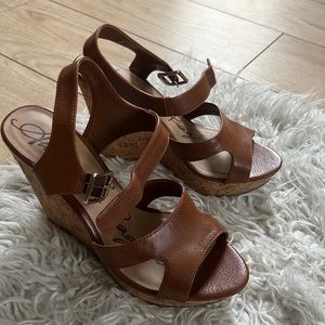 American Rag “Rochelle” Platform Wedge Sandal, Size 8